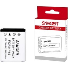 Sanger Fujıfilm Finepix XP60 XP50 XP30 XP20 XP10 Için Sanger NP45 Batarya