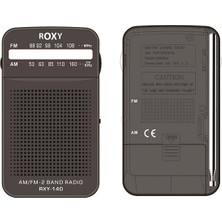Melek Store Roxy RXY-140FM Cep Tipi Mini Analog Radyo