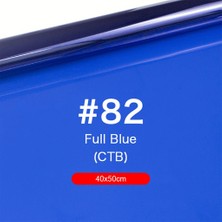 Yeajion Flaş Işığı Kamera Sahne Lambası Mavi 82 İçin Ultra Ince Kare Renkli Jeller Filtre Kağıdı (Yurt Dışından)