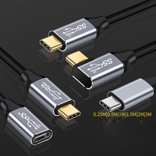 Yeajion Usb-C-Kablo 5A Pd USB C Cep Telefonları İçin 1m (Yurt Dışından)