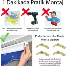 MONAROZA Çocuk Odası - Spor Yarış Arabaları Baskılı Zebra Perde