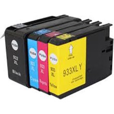 Nell Hp 932/933XL Hp 6100 4 Lü Takım Muadil Kartuş