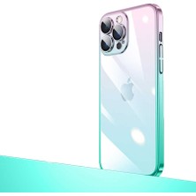 ZORE Apple iPhone 14 Pro Kılıf Senkron Parlak Renk Geçiş Yüzeyli Kılıf
