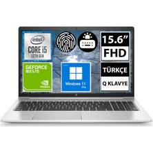 HP Probook 450 G9 6S6X0EA06 Intel Core i5-1235U 8 GB 512 SSD MX570 Windows 11 Pro 15.6" FHD Taşınabilir Bilgisayar