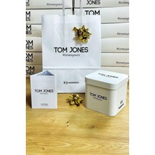 Tom Jones TJ.1003.C Tom Jones Celik Renk Atmaz Kordon 3ATM Su Geçirmez Kol Saati