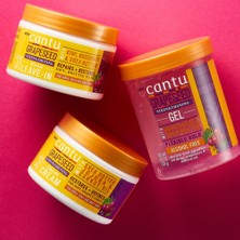 Cantu Bukleleri Belirginleştiren ve Nemlendiren Üzüm Çekirdeği  Yağı Saç Kremi 340 gr