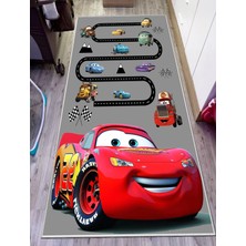 Trafik Çocuk Oyun Halısı Kaymaz Makinede Yıkanabilir Eğitici Bebek ve Çocuk Odası Halısı Oyun Matı