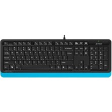 A4 Tech FK10 Q Kablolu mm Klavye Mavi USB