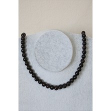 Bade Accessories 8 mm Lal Granat Garnet Doğaltaş Kolye