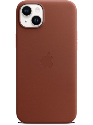 Apple iPhone 14 Plus Leather Case With Magsafe - Umber MPPD3ZM/A