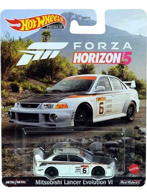 Hot Wheels Retro Eğlence Serisi Araçlar DMC55 HCP11 Mitsubishi Lancer Evolution 6
