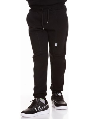 Perendi  Çocuk Kalın Eşofman Altı Jogger Cepli