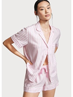 Victoria's Secret Flanel Kısa Pijama Takımı