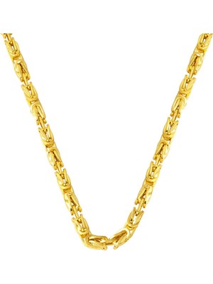 Bilezikci 14 Ayar Altın 3 Mm. Kral Zincir 55 cm