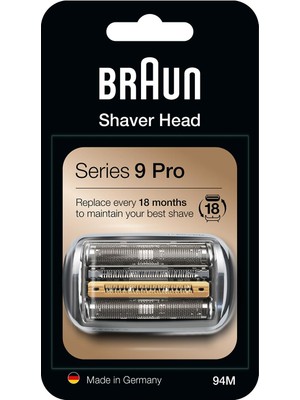 Braun Series 9 Pro Tıraş Makinesi Yedek Başlığı 94M
