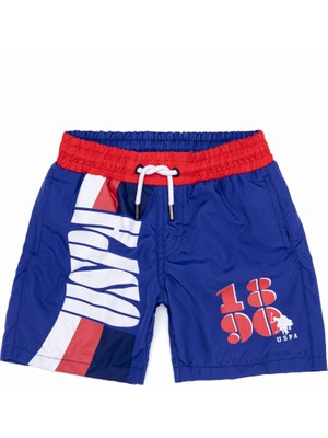 U.S. Polo Assn. Erkek Çocuk Mavi Deniz Şortu 50252061-VR212