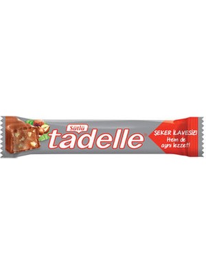 Tadelle Şeker Ilavesiz Sütlü Çikolata 20 G  x 2'li