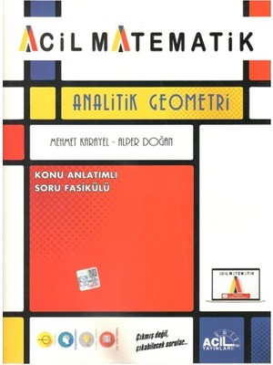 Muhtelif Acil Yks Tyt Ayt Analitik Geometri 2023 Yeni