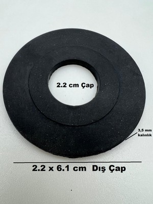 VitrA Rs Vitra Gömme Rezervuar Iç Takım Boşaltma Grubu Contası Eskitip 2.2 x 6.1 cm 1 Adet