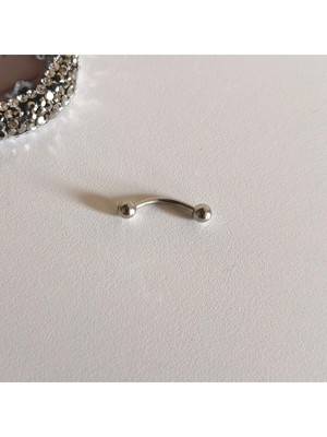 Bylin Cerrahi Çelik Rook , Snog , Dil , Kaş Muz Piercing