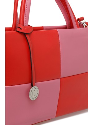 Nine West Cynara 3fx Pembe Kadın El Çantası