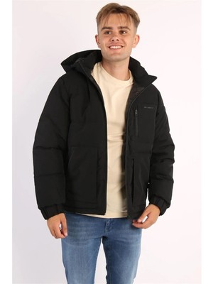 Jack & Jones Jcootto Puffer Erkek Mont Siyah 12214648 V3