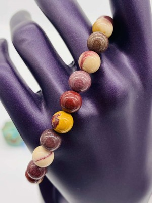 Sertifikalı Jasper Doğal Taş Bileklik 8 MM17