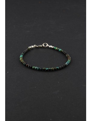 Sertifikalı Afrika Turkuaz Bileklik 3 mm