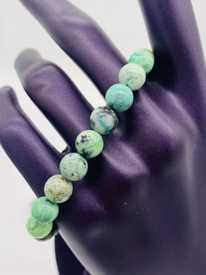 Sertifikalı Ispanyol Varisit Doğal Taş Bileklik 8 MM22