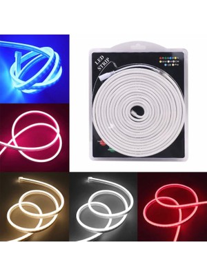 Hazar Led 12 Volt 6 x 12 mm Rgb Esnek Neon Led 5 Metre)