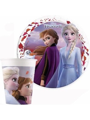 Çıtı Pıtı Store Frozen Tabak Bardak Set