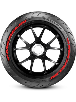 Ps Stickers Motorsiklet Lastik Stikeri Michelin Lastik Yazısı 8 Adet Lastik Sticker