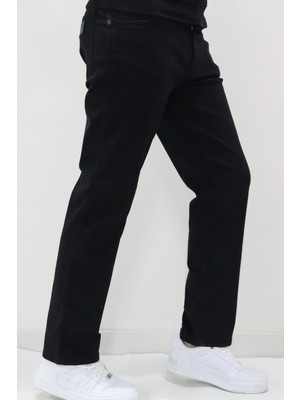 Wrangler W12S004001 Erkek Siyah Texas Slim  Kot Pantolon