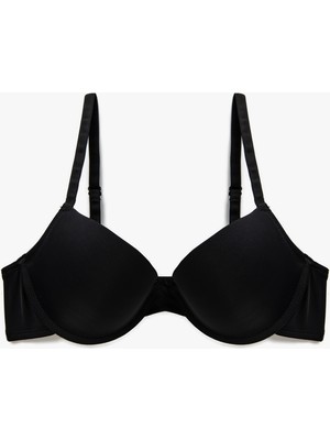 Koton Push Up Sütyen Destekli Balenli Kaplı Dolgulu Çıkarılabilir Askılı
