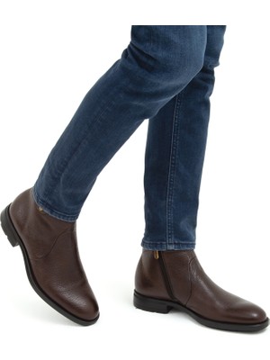 Tamer Tanca Erkek Deri Casual Bot 183 22103 Erk Bot SK21/22