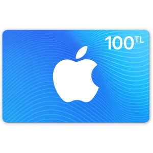 100 TL Tutarında App Store & iTunes Hediye Kartı