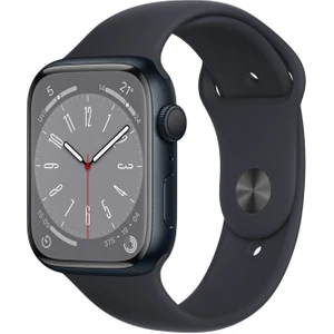 Watch Series 8 Gps 45MM Midnight Aluminium Case With Midnight Sport Band - Regular MNP13TU/A