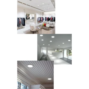 Meson 5,5W Led Panel Beyaz 6500K Mağaza Spot Armatür