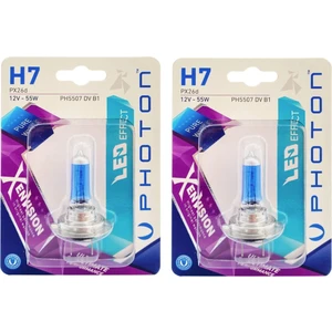 Photon H7 12V 55W Xen Vision Beyaz Işık Ampül Takımı (2 Adet)