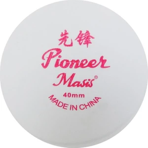 Pin Pon Topu Pioneer 40 mm Beyaz - (12 Adet)