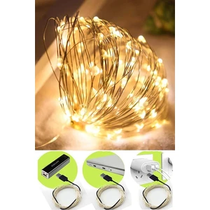USB Ile Çalışan Peri LED Işık 5 Metre  Dekoratif Aydınlatma