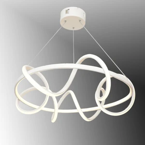 TT Aydınlatma TT314-BY Tt Aydınlatma Büyük Sarmal Modeli Mat Beyaz LED Avize