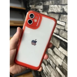 Iphone 11 Kılıf Space Kapak Kırmızı Renk Silikon Kılıf Kapak