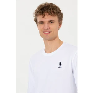 U.S. Polo Assn. Erkek Beyaz Sweatshirt 50253131-VR013