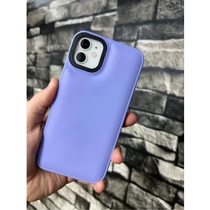 Bilişim Aksesuar  Iphone 11 Puffer Şişme Kılıf Iç Kısmı Kadifeli Kapak Lila