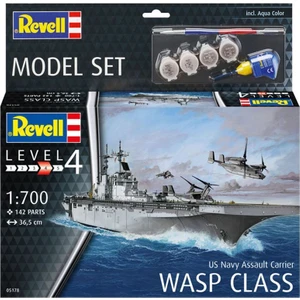 1:700 Model Set Gemi Us Navy Assault Carrier Wasp Class Uss 65178