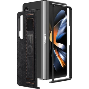 Shin-Wo Samsung Galaxy Z Fold 3 Için Deri Telefon Kılıfı With Pen Slot&belt (Yurt Dışından)