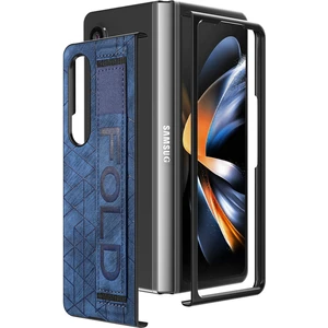 Shin-Wo Samsung Galaxy Z Fold 3 Için Deri Telefon Kılıfı With Pen Slot&belt (Yurt Dışından)