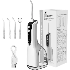Taşınabilir Su Flosser Oral Irrigator USB Şarj Edilebilir (Yurt Dışından)
