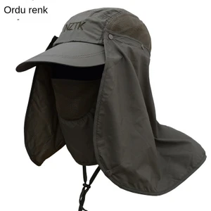 88 Shop Güneş Koruyucu Balıkçı Şapkası - Yeşil (Yurt Dışından)